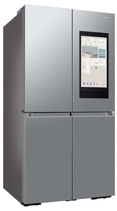 Samsung RF65DG9H0ESREF Family Hub French-Door-Kühlschrank mit Gefrierfach, 183 cm, 636 l, AI Food Manager, SmartThings AI Energy Mode, Edelstahl