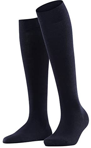 FALKE Damen Softmerino Kniestrümpfe Wolle Baumwolle atmungsaktiv