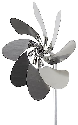 A1003 - SKARAT Speedy28 Windrad aus Edelstahl (28cm Rotor-Durchmesser), kugelgelagert - Made in Germany