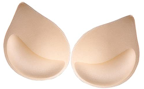 Perfeclan BH Pads, BH-Einlagen Einsätze, Bequeme, Atmungsaktive, Brustpolster, BH-Polsterung Herausnehmbare Brustvergrößerer Einsätze für Bademode, Bikinis, Sport BH