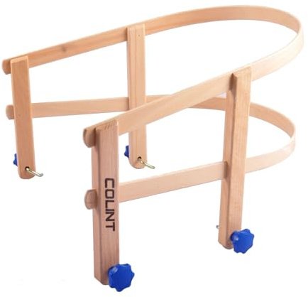 Colint Schlittenlehne aus Holz Schlitten-Kindersitz Rückenlehne Sitzhilfe Lehne