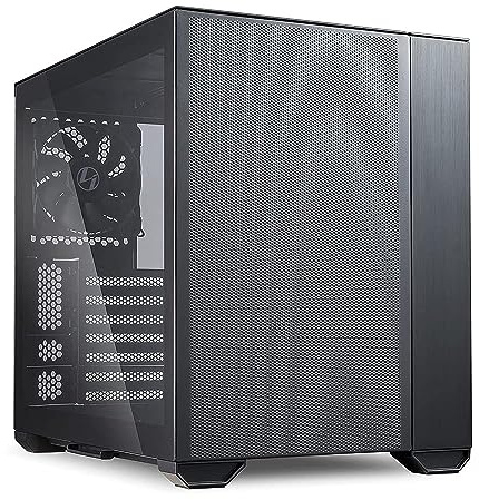 Lian Li O11 Air Mini PC-Gehäuse (SPCC/Aluminium/gehärtetes Glas, ATX, Mini-Tower) Schwarz, O11 AIR MINI Black
