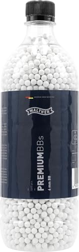 Walther Premium BBS – 6 mm, 0,20 g, 5.000 Stück, Hochwertige Softair-Munition