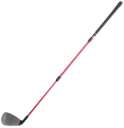 Amagogo Golf Chipper Golf Wedge Retractable Golfer Geschenkversorgungen Outdoor -Anfängerausrüstung Leichte Spiele mit skalierter Übung, Rot