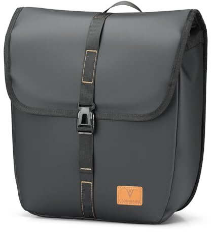 VARUN Fahrradtasche für Gepäckträger, 600D-Oxford-Stoff, 100% Wasserdicht | 2-in-1 Fahrradtaschen für E-Bikes und Mountainbikes, 20L großes Fassungsvermögen für Alltagsgegenstände