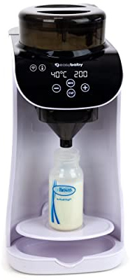 Easybaby Milk Maker - Automatischer Flaschenzubereiter - die Perfekte Babyflasche auf Knopfdruck, Flaschenwärmer, Bedienung mit dem Smartphone