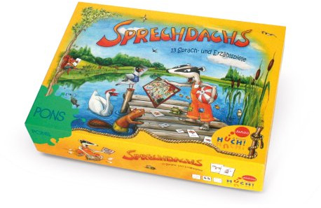 Huch & Friends 874030 - Brett-/Kartenspiel Sprechdachs