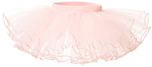Bezioner Tütü Rock Mädchen Tüllrock Ballett Röcke Tutu Ballettrock Prinzessin Minirock für Party Kostüm Classic Tanzbekleidung Rosa S 3-5 Jahre