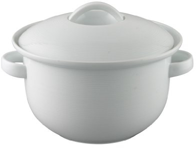 Thomas Trend Terrine, Porcelain, Zentimeter, Weiß