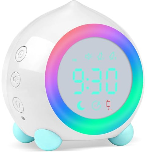 Ayybboo Digitaler Kinderwecker für Jungen Und Mädchen 4–16 Jahre