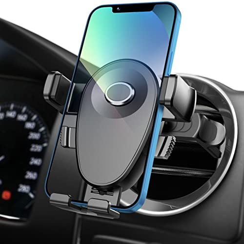 Kaome Handyhalterung für Runde lüftungen Mercedes Benz Handyhalterung Auto Lüftung Einhandbedienung Kratzschutz KFZ Handy Halterung für iPhone Samsung Galaxy Huawei