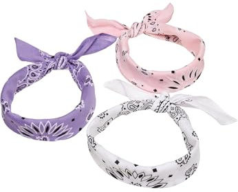 Urban Classics Unisex Multicolor Bandana 3-Pack
