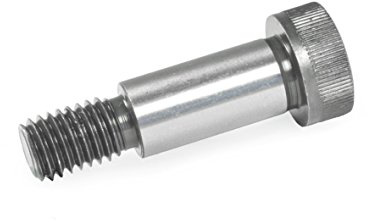 Ganter Normelemente | Passschrauben mit Bund - ISO 7379-8-M6-16 | Aufnahmedurchmesser 8mm | Stahl | 10 Stück
