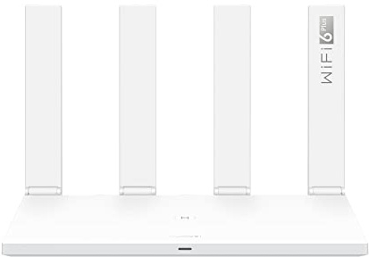 HUAWEI WLAN AX3, 3000 Mbit/s Smart Router, größere Bandbreite mit 160 MHz, Smart Home WLAN-Verwaltung, Automatische Gigabit-WAN/LAN-Anpassung, Keine DSL-Funktion, Weiß