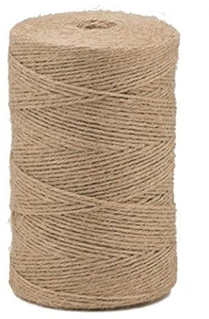 Die cordeline Roll Jute Roll 500 g Schnur Jute Ø 2 mm, ± 400 m, natur, 9, 5 x 15, 5 cm
