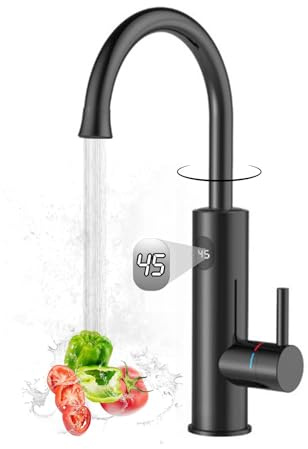 ESOP Wasserhahn mit Durchlauferhitzer,3200W Elektrische Heizung Wasserhahn