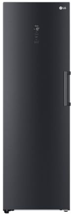 LG GFM61MCCSF, Klasse D, 324 L, Gefriergerät mit Touchdisplay, XXL-Stauraum, DoorCooling+, LINEARCooling, Wi-Fi ꟷ Matte Black