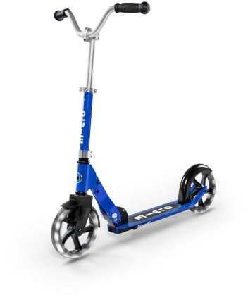 Micro Cruiser LED, 2-Rad-Kinderroller, klappbar, Aluminum, Große Räder