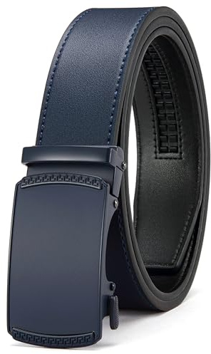 CHAOREN Gürtel Herren, Automatik Ledergürtel Herren 35mm ohne Löcher