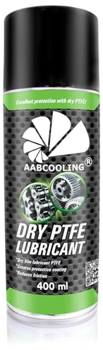AABCOOLING trockenes PTFE-Schmiermittel 400 ml - trockenes PTFE-Kettenöl für Fahrrad & E-Bike, reduziert Reibung, schützt vor Staub & Schmutz, effizient bei jedem Wetter