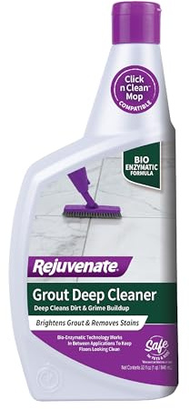 TIEFENFUGENREINIGER 32oz (Packung mit 1) | Zur Verwendung mit dem Rejuvenate Click-n-Clean-Sprühmopp für verschiedene Oberflächen, reinigt gründlich Schmutz und Dreck