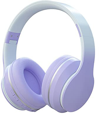 Usoun Bluetooth Kopfhörer Over-Ear,Kinderkopfhörer Bluetooth mit Mikrofon, Kinder Kopfhörer kabellos,Faltbare & Einstellbare, Kinderkopfhörer für Jungen Mädchen Kinder/Erwachsene/PC/Handys/Tablet
