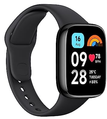 Xiaomi Redmi Watch 3 Active Smartwatch 1,83 Zoll Schwarz Bluetooth 5.3 5 ATM Wasserdicht