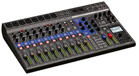 Zoom - L-12 - Digitaler 12-Kanal-Mixer, Recorder und Audio-Schnittstelle, USB