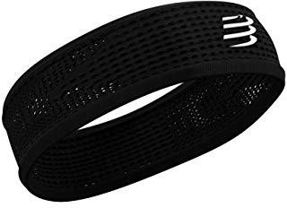 Compressport - Lauf-Stirnband - Thin Headband ON/OFF - dünnes Anti-Transpirations-Stirnband - sehr weiche Fasern, schnell trocknend - Multisport