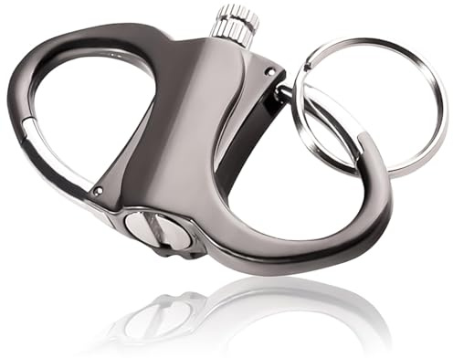 Schlüsselanhänger Feuerzeug, Ewiges Streichholz Feuerzeug, Enthält Kein Kerosin, für Camping im Freien, Grill, Küche, Geschenke für Männer