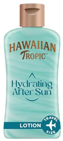 Hawaiian Tropic | Hydrating After Sun – für den Erhalt der Bräune, 60ml, Reisegröße, 24-Feuchigkeitspflege, mit Aloe Vera, vegan