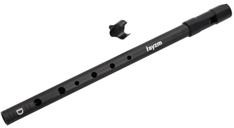 Rayzm Celtic Tin Whistle/Pennywhistle/Irische Pfeifenflöte/Irische Pfeife Flöteninstrument, Traditionelles Blasinstrument 6-Loch Irish Whistle Flute für Anfänger, Stimmung D