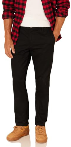 Amazon Essentials Herren Slim Fit Knitterfreie Freizeit Chino Hose