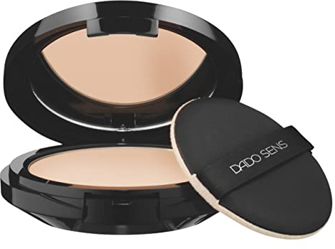 DADO SENS HYPERSENSITIVE Kompaktpuder Transparent 9g, Für Sensible Haut | Mattierender Puder, Leichte Textur, Keine Austrocknung der Haut, Beruhigt & Stärkt die Hautbarriere, Ebenmäßiger Teint