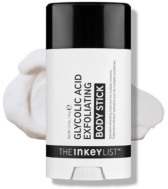 The INKEY List Glycolsäure-Peeling für den Körper, 45 g, mehrere Probleme, eine gezielte Lösung, bietet ein tiefes, effektives Peeling, parfümfrei, für alle Hauttypen geeignet