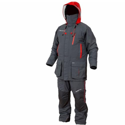 Westin W4 Winter Suit Extreme Steel Grey - Thermoanzug (Jacke + Hose), Größe:L/Größe 41/42