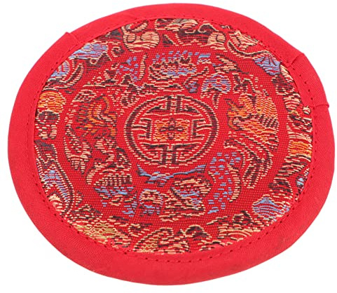 Klangschale Groß Meditation Schale Klangschale Tibetische Klangschale Buddhistische Klangschale Halter Meditation Schale Pad Klangschale Klangschalen