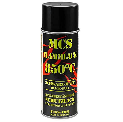 Auspufflack schwarz-matt 850°C hitzebeständig