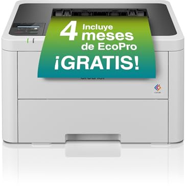 Brother HL-L3220CWE Eco Pro - Kompakter Farb-LED-Drucker mit WLAN, bis zu 18 Seiten/Min. Druckgeschwindigkeit, 5GHz WLAN und USB, 250 Blatt Papierkassette