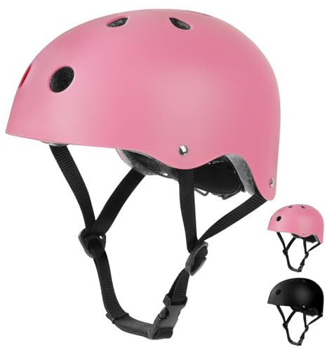 Flintronic Fahrradhelm für Kinder, 2 – 13 Jahre, Schutz-Set für Kinder, Helme für Skateboard, Roller, Roller, Sport, Fahrrad für Mädchen und Jungen