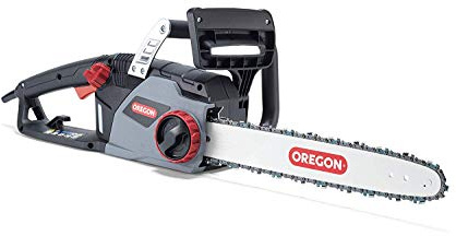 OREGON CS1400 - 2400W leistungsstarke Kettensäge Elektrisch mit 40 cm Kettenführung, 230-V-Motor, ControlCut-Technologie, Kabelgebundene Kettensäge Elektro, Leise und Leicht, 3 Jahre Garantie