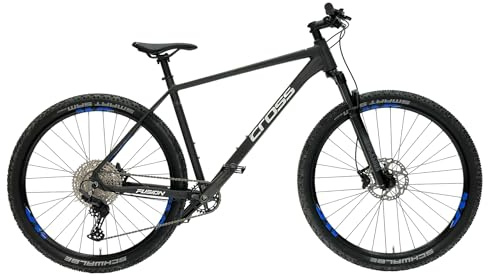 Airtracks 29 Zoll Herren Mountainbike Fusion Pro Deore 1x12 RockShox | High-End MTB Hardtail mit Shimano Deore 1x12, RockShox Judy Silver Air 100 mm und hydraulischen Scheibenbremsen – ca. 13,9 kg