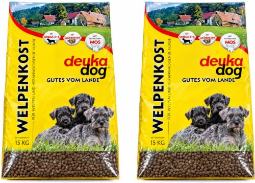 2X 15KG Deuka Welpenkost
