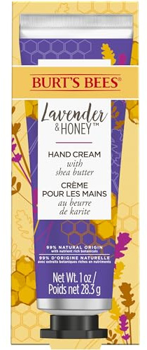 Burt’s Bees Handcreme, mit Sheabutter, Lavendel und Honig, 28,3 g Tube