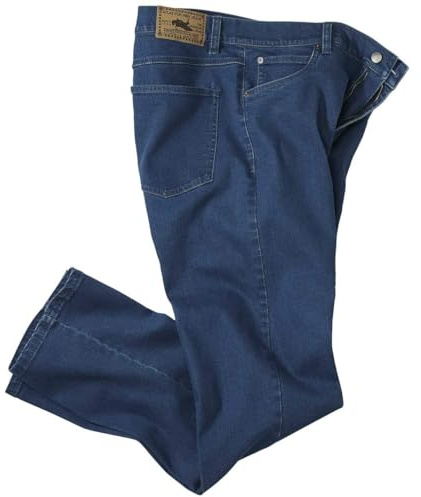 ATLAS FOR MEN - Jeans aus leicht dehnbarem Denim - 64