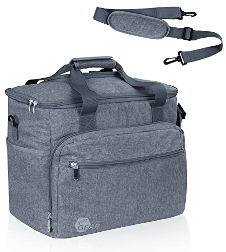 your GEAR Faltbare Kühltasche Cavoli – Isoliertasche mit 30 Liter Volumen – Große Picknicktasche mit starker Isolierung, wasserdicht, ideal für Einkauf, Strand, Camping und Ausflüge