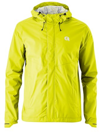 Gonso Herren Save Jacket Essential M Fahrradjacke (1er Pack) | Wasserdicht bis 10.000 mm, Winddicht, 2-Lagenlaminatt & getapte Nähte, Weite Passform, Perfekt für das ganze Jahr