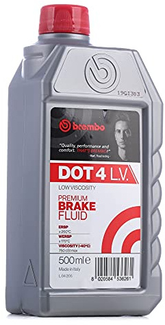 0,5L Brembo Prime Line Dot 4 Lv Bremsflüssigkeit Brake Fluide Pkw Auto Kfz |