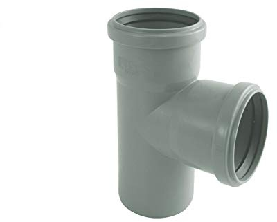 STEMAX-Wassertechnik Marley HT Abflussrohr HTEA-Einfach-Abzweig 87° in verschiedenen Nennweiten, Größe: DN50/50