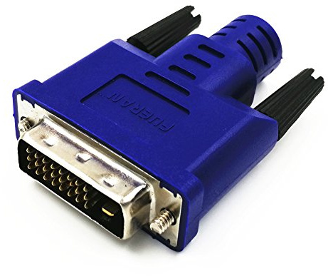 FUERAN Dummy Plug Headless Ghost Display Emulator Premium Aluminum PC(Fit Headless-1920x1080 New 4RD@60Hz) (DVI-1P)